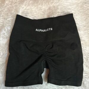 Alphalete Women's Charcoal Bike Shorts